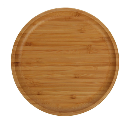 Wilmax Bamboo Round Serving Plate, 9 in (23 cm)