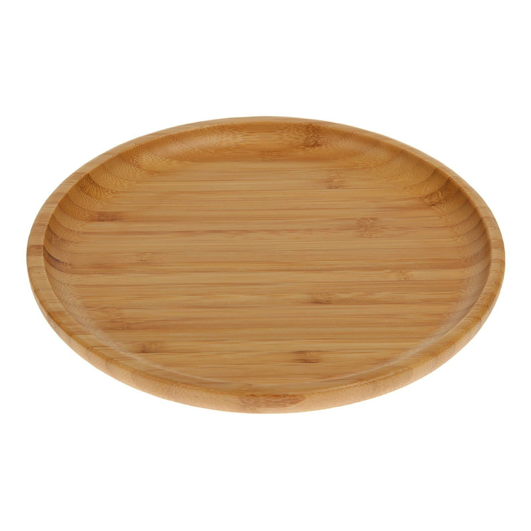 Wilmax Bamboo Round Serving Plate, 9 in (23 cm)