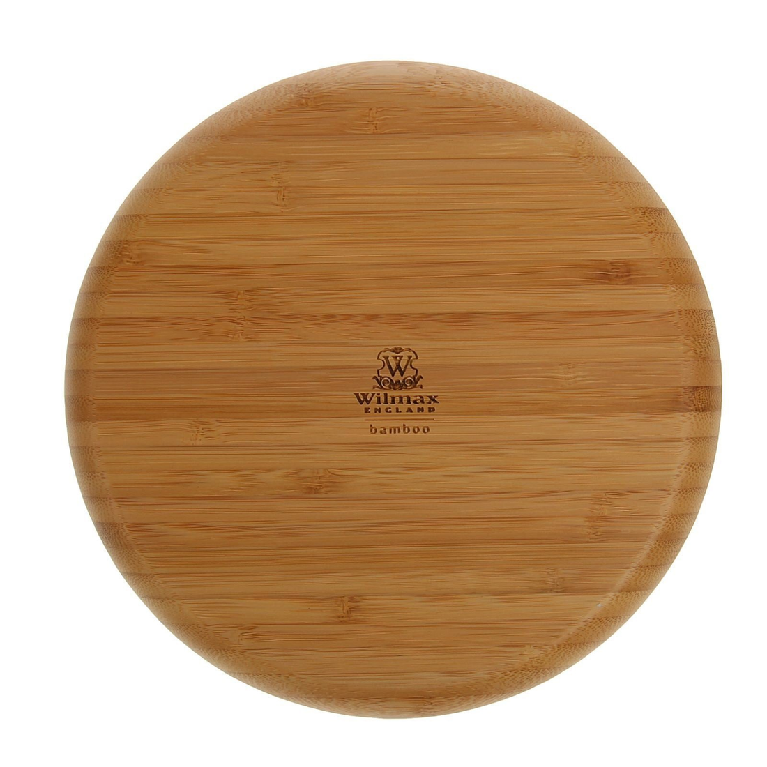 Wilmax Bamboo Round Serving Plate, 9 in (23 cm)