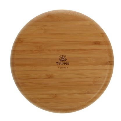 Wilmax Bamboo Round Serving Plate, 9 in (23 cm)