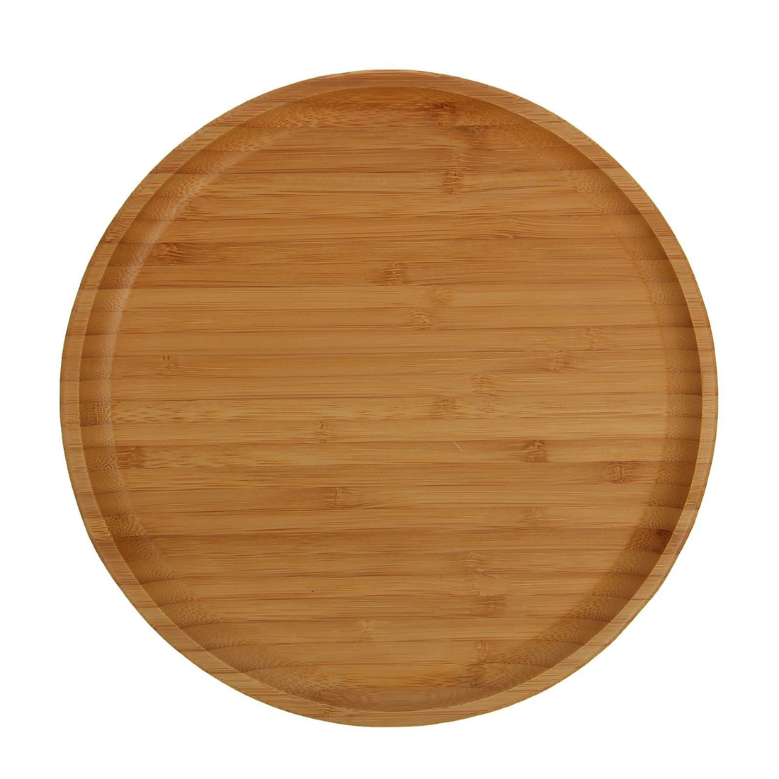 Wilmax Bamboo Round Serving Plate, 10 in (25.5 cm)