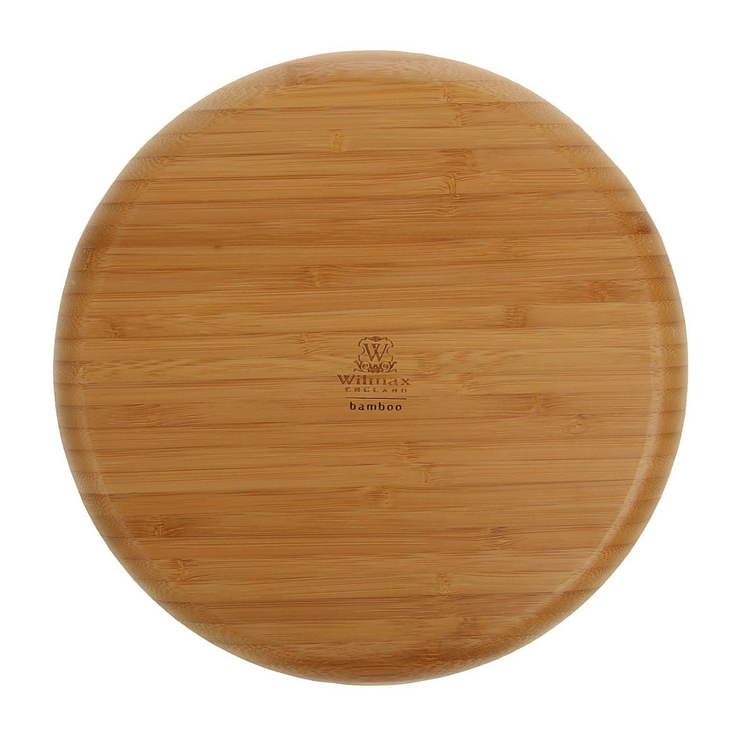 Wilmax Bamboo Round Serving Plate, 10 in (25.5 cm)
