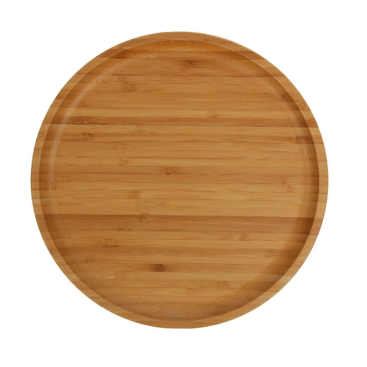 Wilmax Bamboo Round Serving Plate, 11 in (28 cm)