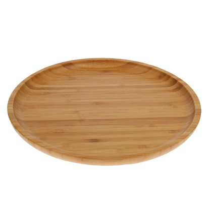 Wilmax Bamboo Round Serving Plate, 11 in (28 cm)