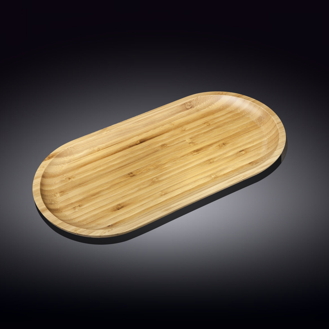 Wilmax Bamboo Oblong Serving Dish, 8 x 4 in