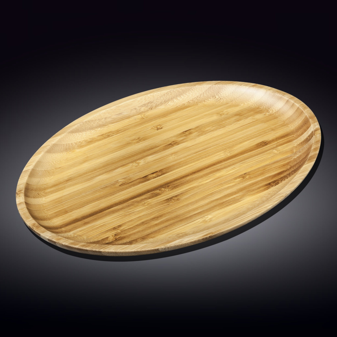 Wilmax Bamboo Oval Serving Platter, 18 x 13.25 in / 45.5 x 33.5 cm