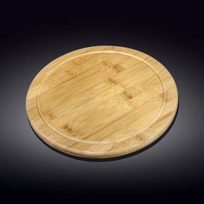 Wilmax Bamboo Round Serving Board, 12 in / 30.5 cm