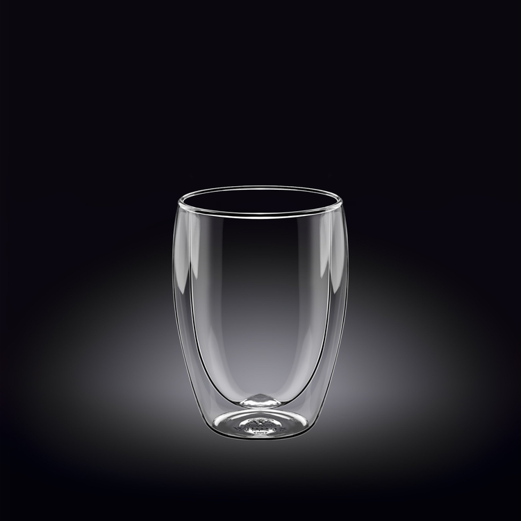 Wilmax Double-Wall Thermo Glass, 6.8 oz / 200 ml (Set of 6)