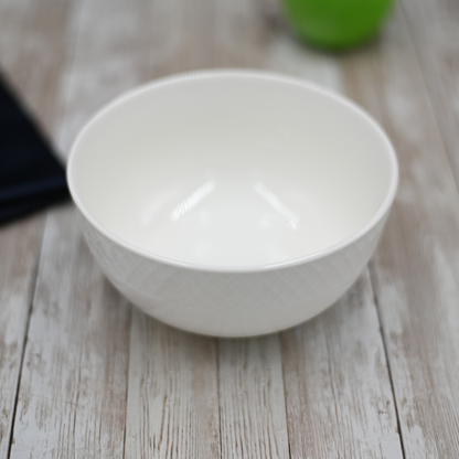Wilmax Fine Porcelain Bowl, 31 oz, 6.5 in, Set of 6