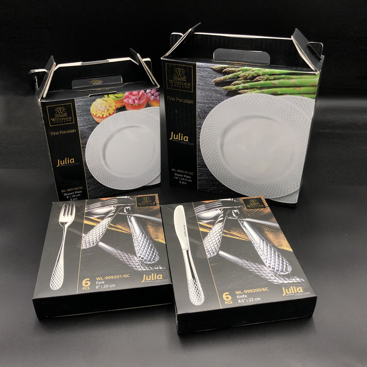 Wilmax Julia Porcelain 24-Piece Dinnerware Set for 6