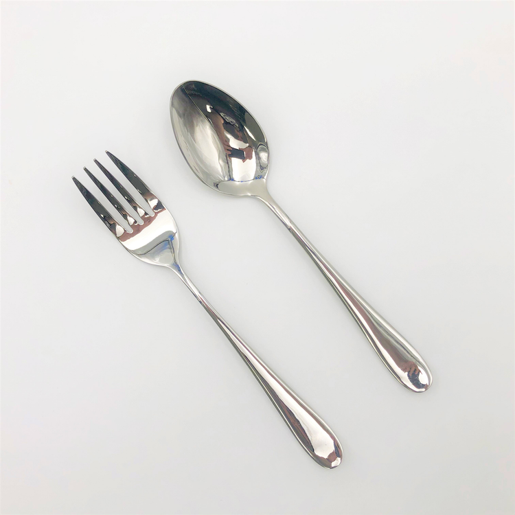 Wilmax Stainless Steel 2-Piece Serving Set