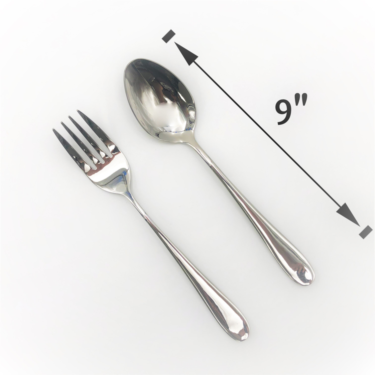 Wilmax Stainless Steel 2-Piece Serving Set