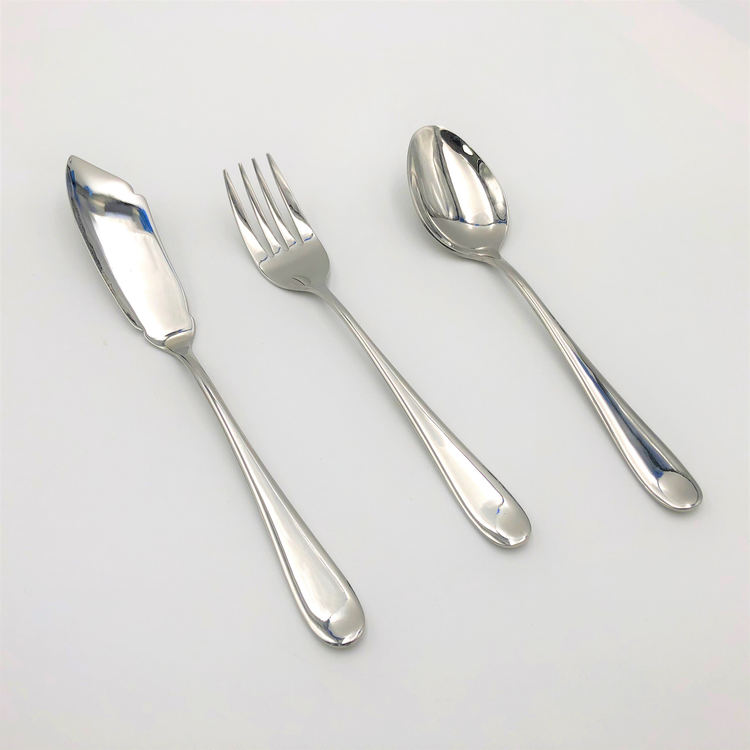 Wilmax Stainless Steel 3-Piece Serving Set