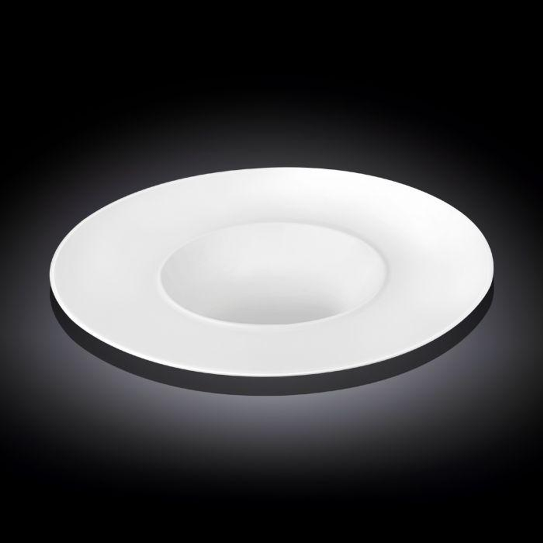 Wilmax Porcelain Deep Plate, 11 in / 280 ml