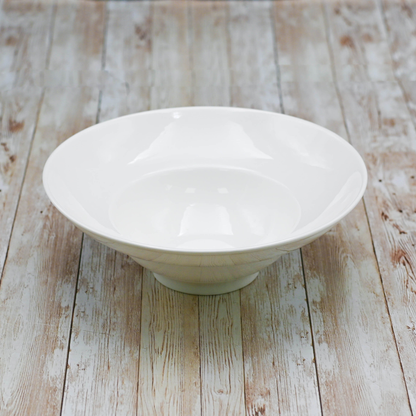 Wilmax Porcelain Deep Plate, 9.75 in / 470 ml