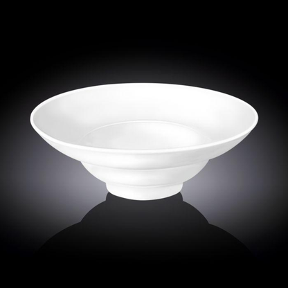 Wilmax Porcelain Deep Plate, 9.75 in / 470 ml