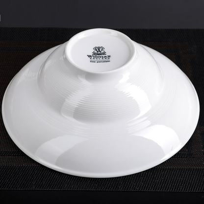 Wilmax Porcelain Deep Plate, 9.75 in / 470 ml