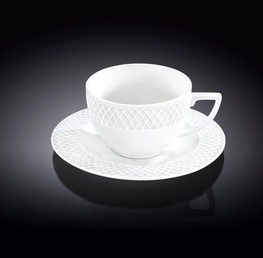 Wilmax Julia Fine Porcelain 15-Piece Afternoon Tea Set