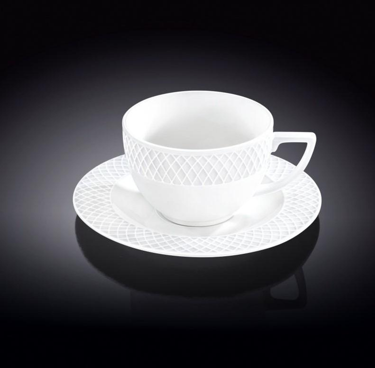 Wilmax Julia Fine Porcelain 16-Piece High Tea Set