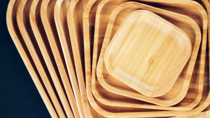 Wilmax Bamboo Long Serving Board, Set of 2