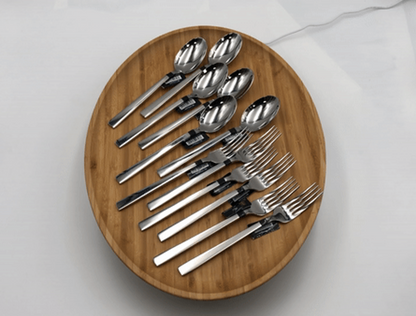 Wilmax Stainless Steel Fork & Knife Set (2-Piece)