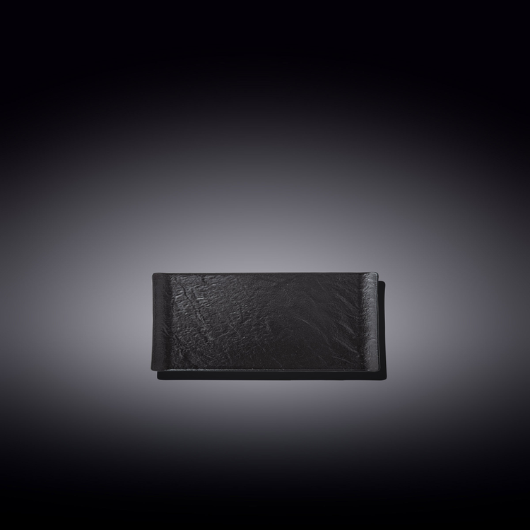 Wilmax SlateStone Porcelain Rectangular Dish, 6 x 3 in