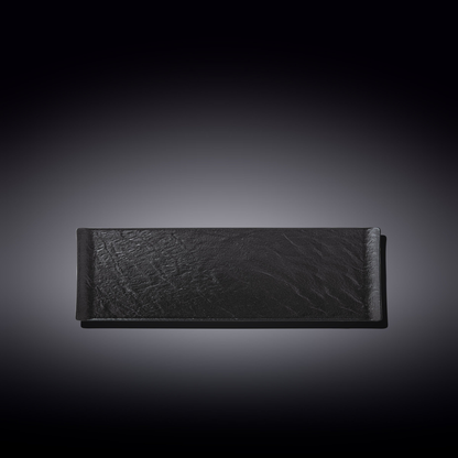 Wilmax SlateStone Rectangular Dish, 11.75 x 3.75 in / 30 x 9.5 cm