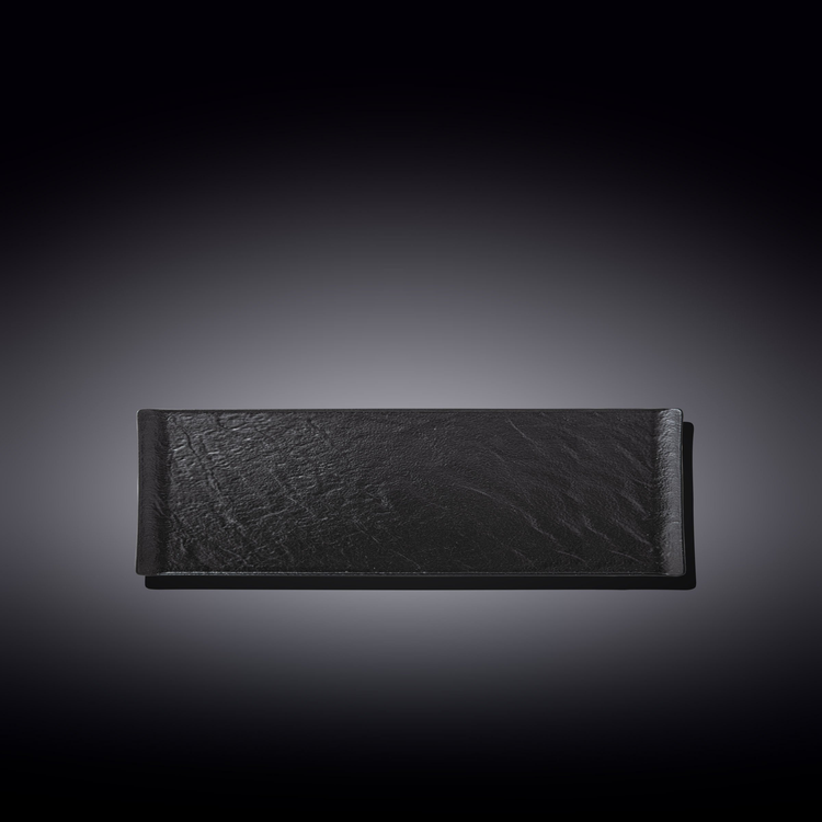 Wilmax SlateStone Rectangular Dish, 11.75 x 3.75 in / 30 x 9.5 cm