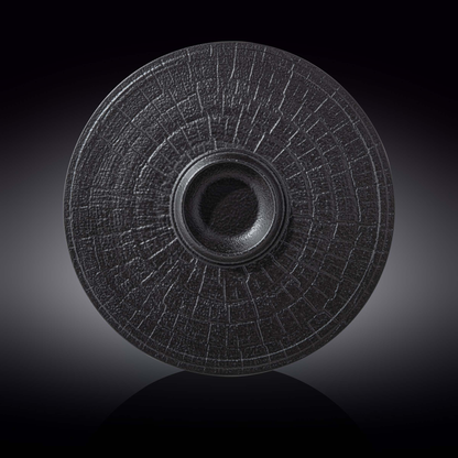 Wilmax WoodStone Porcelain Round Platter, 13 in