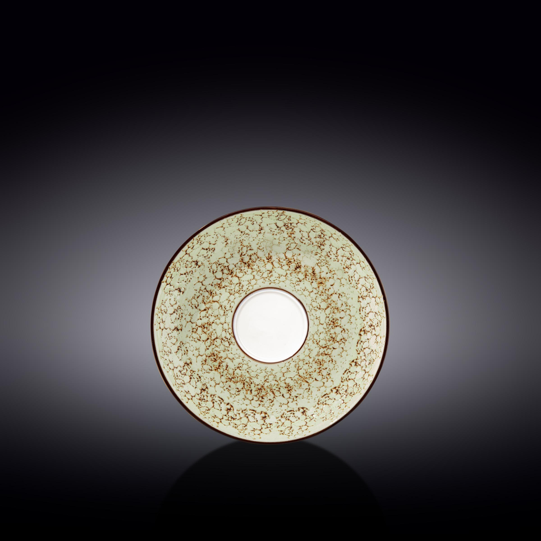Wilmax Porcelain Saucer, 6 in (15 cm) - Green