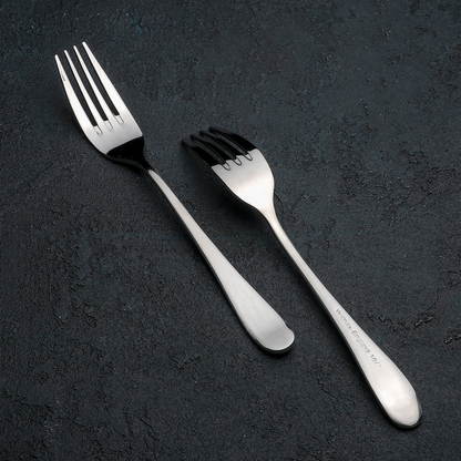 Wilmax Stainless Steel Dinner Forks, Set of 6