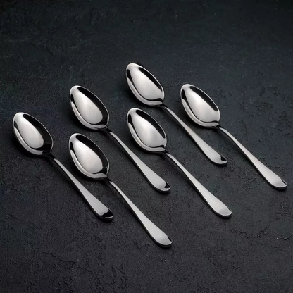 Wilmax Stainless Steel Mug Teaspoons, Set of 6