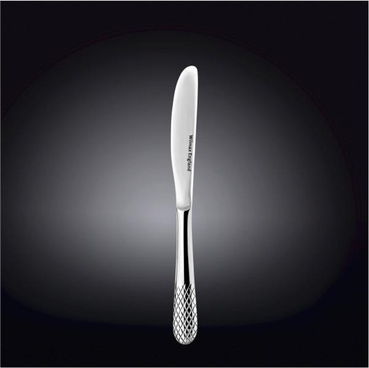 Wilmax Dinner Knife Set of 6, 8.5 in, Gift Boxed