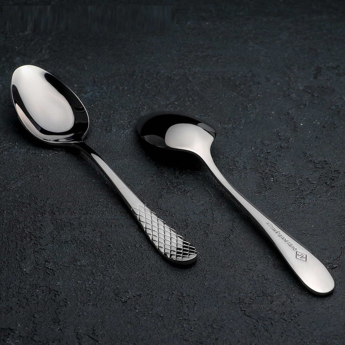 Wilmax Julia Stainless Steel Dinner Spoon Set of 6, 8 in