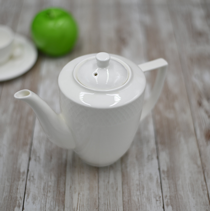 Wilmax Julia Porcelain Coffee Pot, 25 oz (750 ml), Gift Boxed