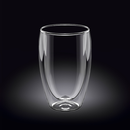 Wilmax Thermo Double-Wall Borosilicate Glass