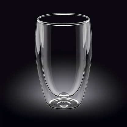 Wilmax Thermo Double-Wall Borosilicate Glass