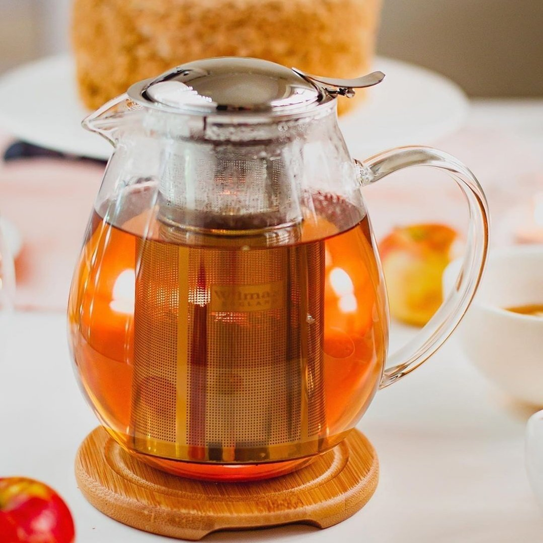 Wilmax Porcelain and Glass Teapot Collection