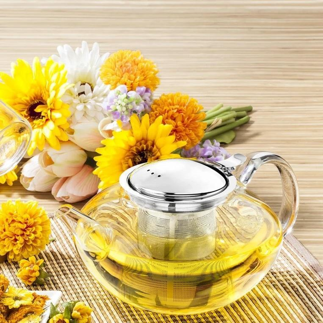 Wilmax Porcelain and Glass Teapot Collection