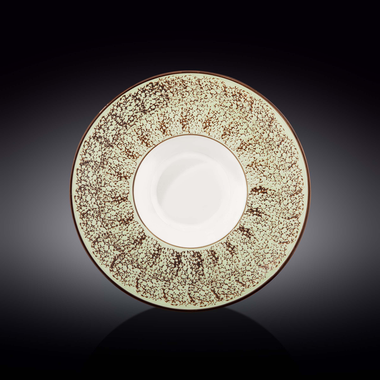 Wilmax Splash Deep Plate Green