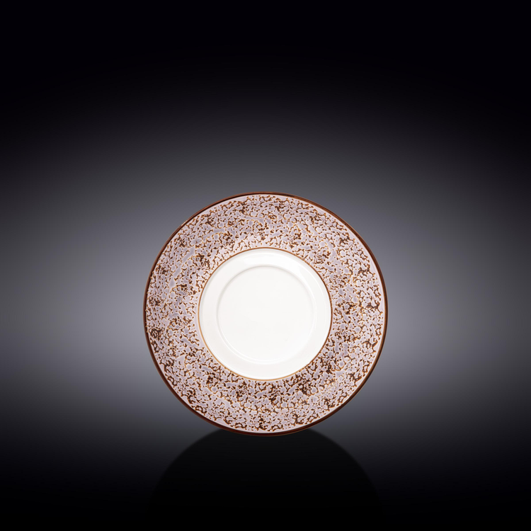Wilmax Splash Colored Porcelain Multi-Use Saucer, 6.5 in - Violet