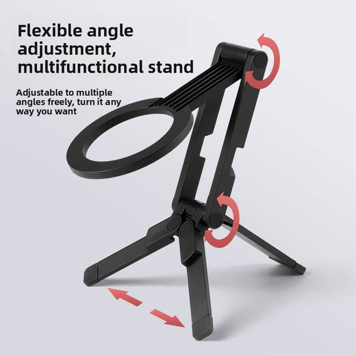 Aluminum Alloy Magnetic Phone Tripod Stand
