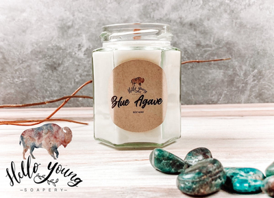 Blue Agave Candle by Hello Young Soapery