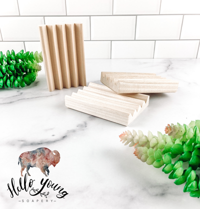 Crinkle Soap Dish by Hello Young Soapery