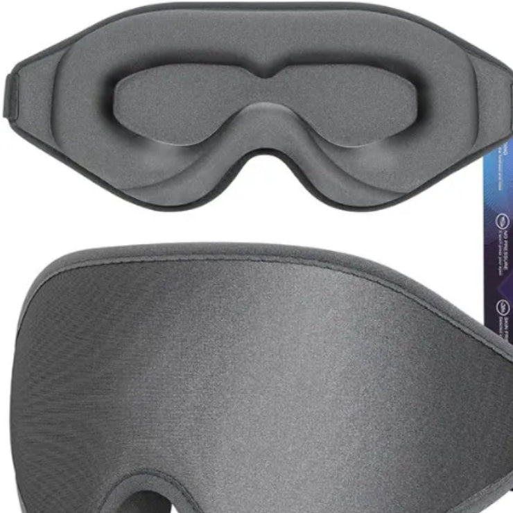 3D Contoured Memory Foam Sleep Eye Mask