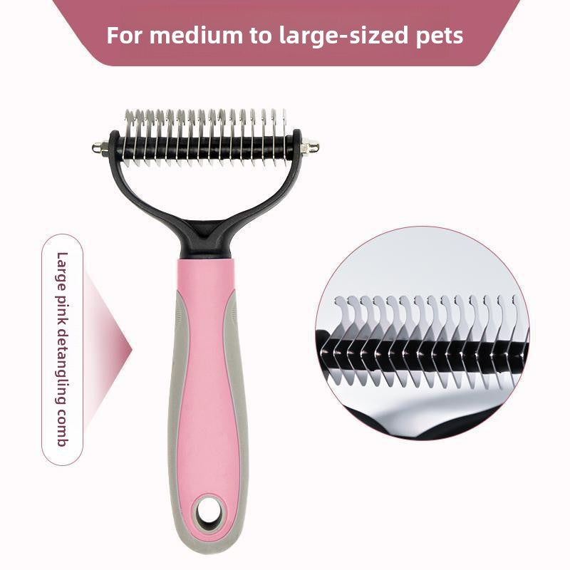 Pet comb Teddy Golden Retriever Loop-removing Comb