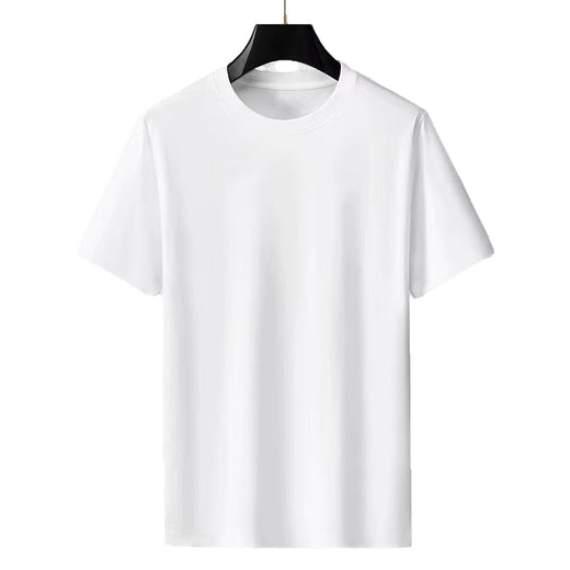 Solid Color Cotton Short Sleeve T-Shirts