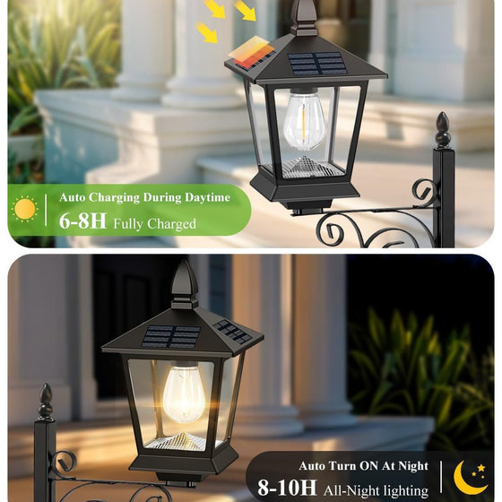 Solar Powered Flower Pot Floor Lamp Floor & Pendant Lighting product image 3