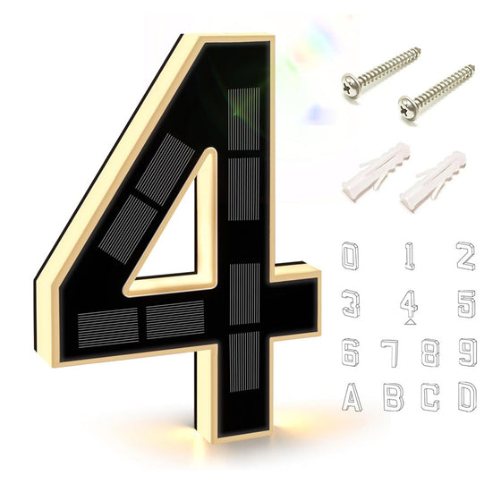 Solar-powered door sign light Decor product image 1