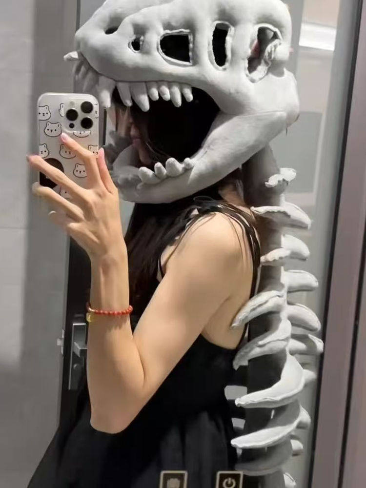 Dinosaur Skeleton Headgear Costume product image 1